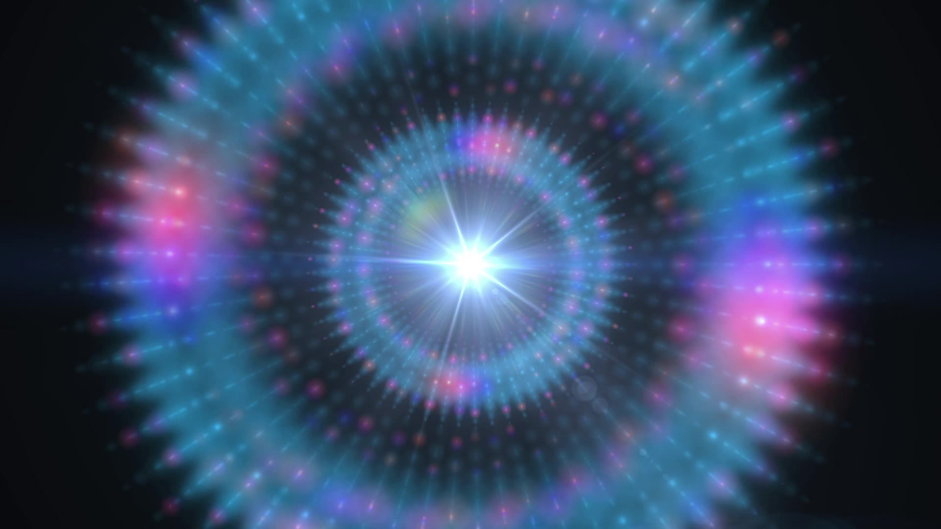 A Graphic Pulsar Star Radiating Light and Pulsating Energy 1784465