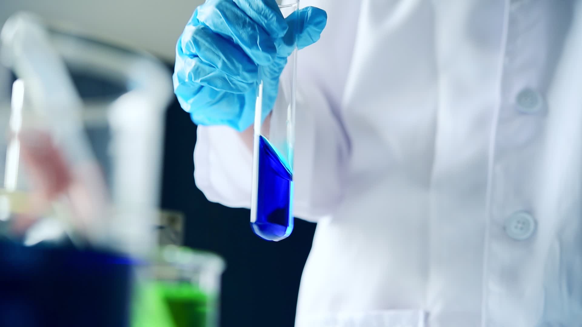 Hand test equipment for science experiments 1784514 Stock Video at Vecteezy