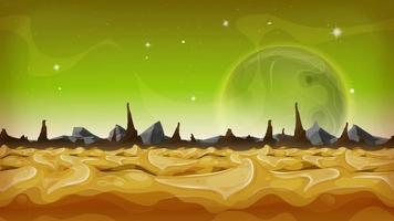 Fantasy Alien Planet Seamless Looping video