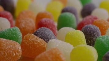 roterend schot van suikergoed - candy gumdrops 034