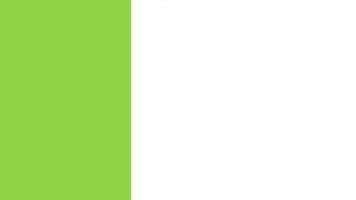 Relleno de transición de fondo de rodillo de pintura de blanco a verde video
