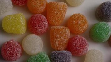 roterend schot van suikergoed - candy gumdrops 021