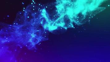 nebulosa utrymme bakgrund video