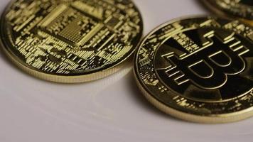Tir rotatif de bitcoins (crypto-monnaie numérique) - bitcoin 0354 video