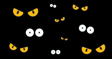 Spooky Eyes Animation video