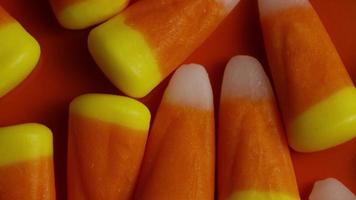Foto giratoria de maíz dulce de Halloween - maíz dulce 005 video