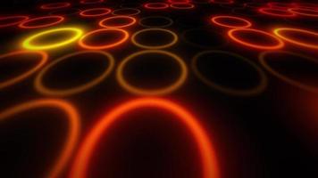 Abstract 3d Glowing Patterns Mosaic Background video