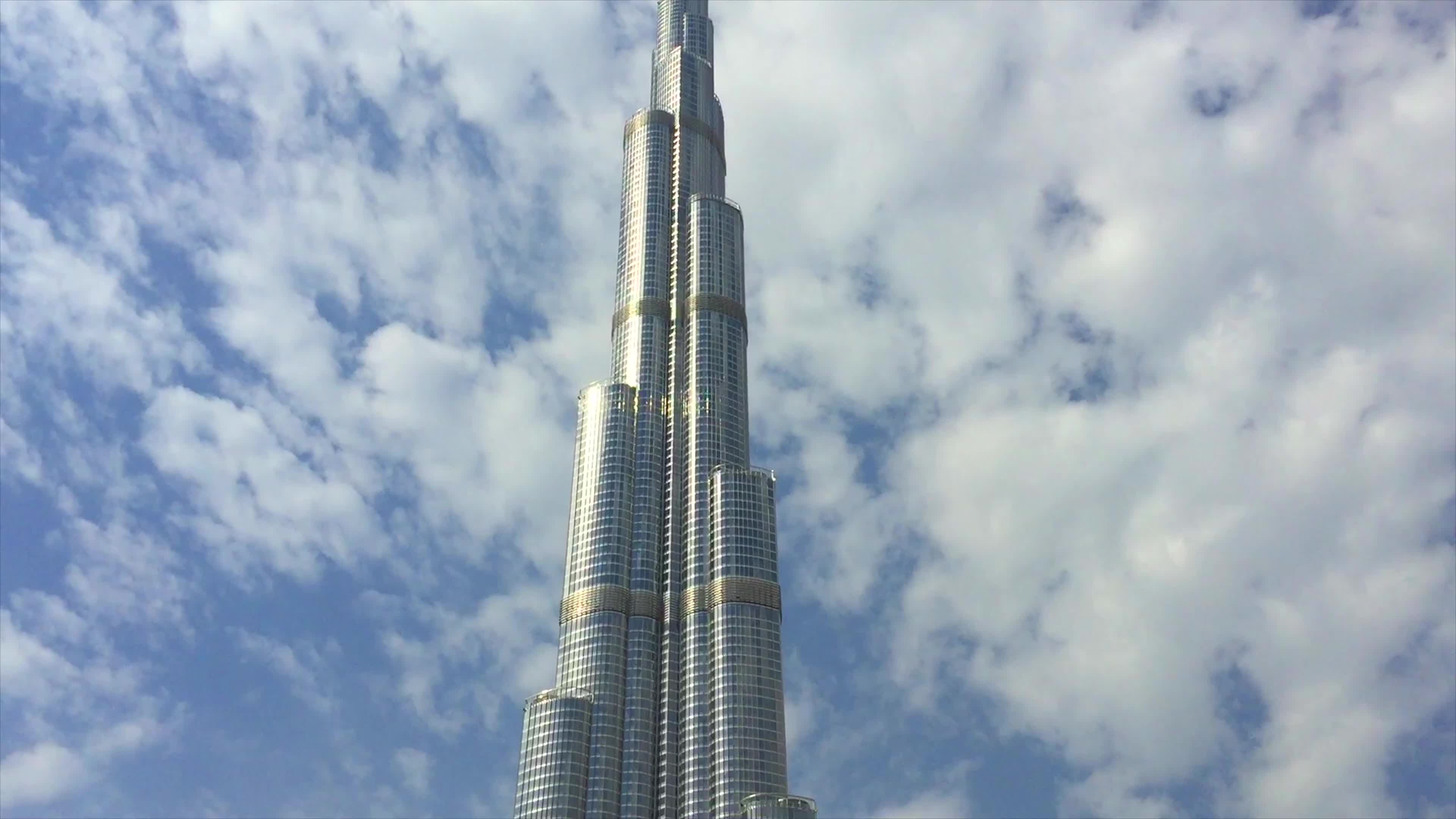 Burj Khalifa Stock Video Footage for Free Download