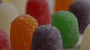 roterend schot van suikergoed - candy gumdrops 016