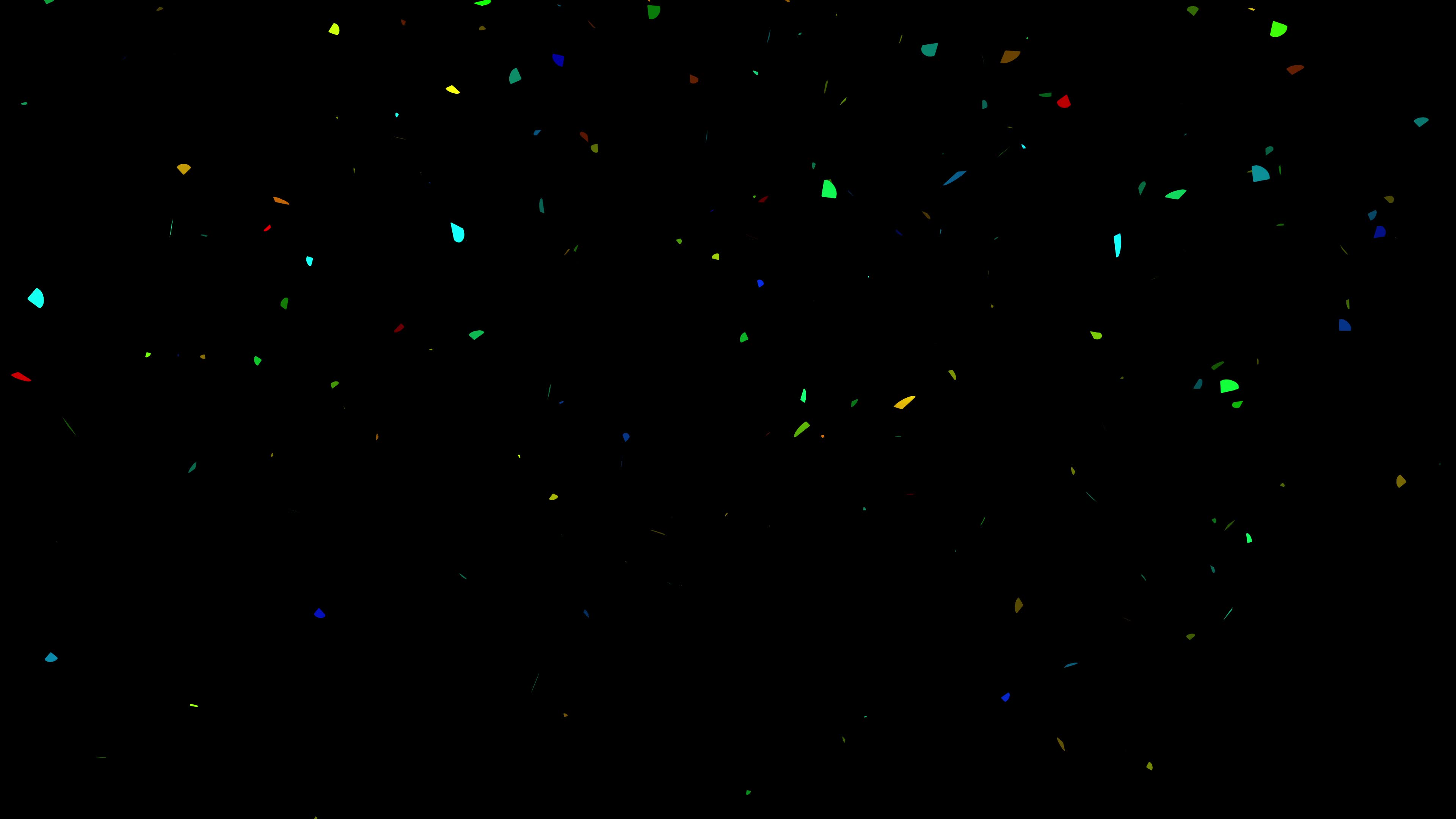 Party Poppers confetti overlay for celebration 1787411 Stock Video at