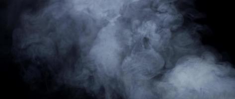  Soft texture of white smoke floating with overhead lighting in 4K video