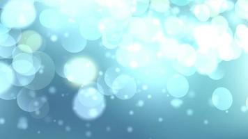 Blue Abstract Lights bokeh background video