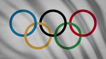 Olympic Flag video
