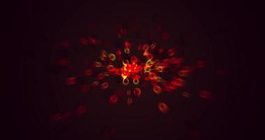 Abstract Particles Background For Veejaying