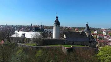 Altenburg castle tower, Germany video