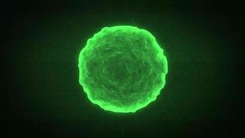 Abstract Science Virus Medical Microscope View video