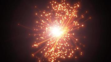 bucle de fondo de estructura modular abstracta video