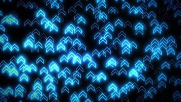 Abstract Glowing Patterns Mosaic Background video