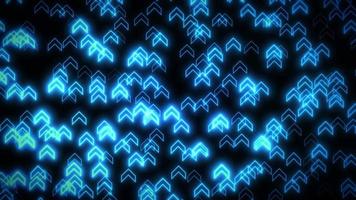 Abstract Glowing Patterns Mosaic Background video