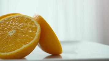 gesneden verse sinaasappel