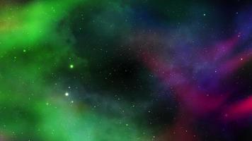 loop de fundo do espaço profundo sci-fi video