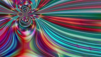 formas hipnotizantes abstractas ondulan y fluyen