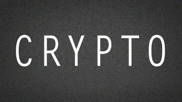 kryptotext med statisk bakgrund video