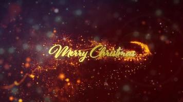 Fröhliche Weihnachten und frohes Neues video