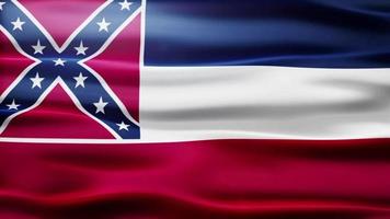 lazo de la bandera de Mississippi video