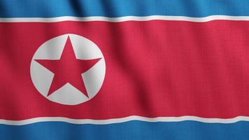 Nordkorea flagga