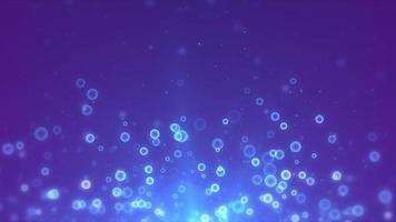 Abstract purple bubble background