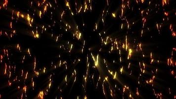 Glowing Cracks Background Loop video