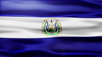 El Salvador Flag Loop video