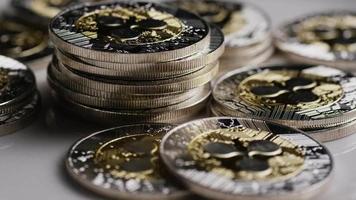 Tir rotatif de bitcoins (crypto-monnaie numérique) - ondulation bitcoin 0076