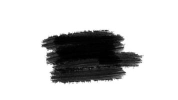 schilderij zwarte penseel grunge video