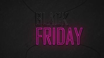 Black Friday Neon video