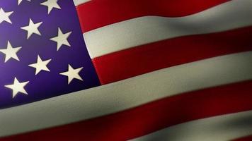 Hintergrund der amerikanischen Flagge video