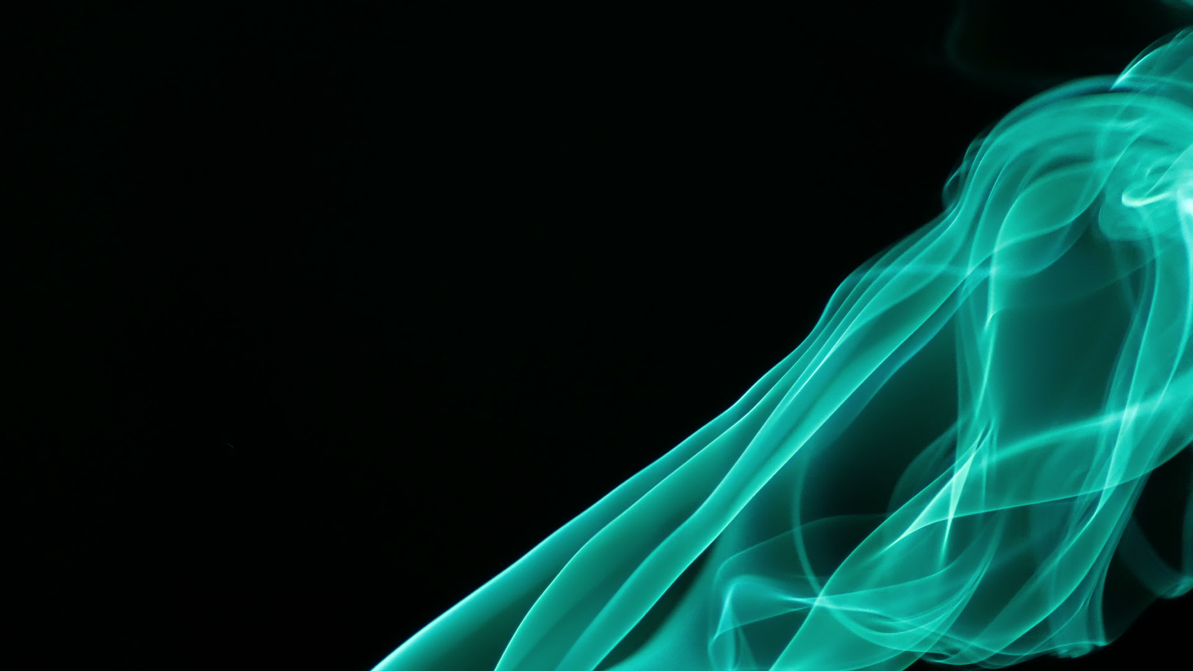 Soft Silky Aqua Green Smoke 1792817 Stock Video at Vecteezy