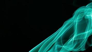 Soft Silky Aqua Green Smoke video