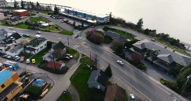 Aerial Video of Street Near Neighborhood