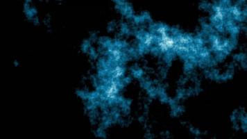 fundo abstrato de fumaça fractal video
