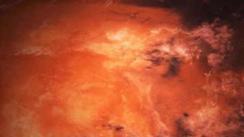 Loop de sequências de superfície do planeta 4k Marte video