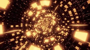 Abstract Glowing And Reflective Pattern Design video