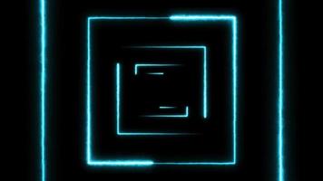 Abstract Digital Background Neon Maze Seamless Loop video