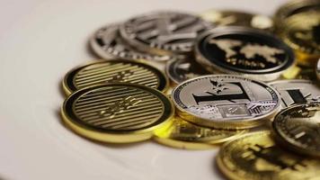 Tir rotatif de bitcoins (crypto-monnaie numérique) - bitcoin mixte 084 video