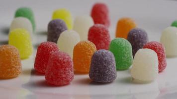 roterend schot van suikergoed - candy gumdrops 014