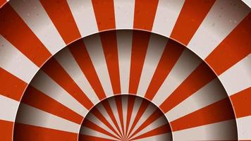 Animation Of Vintage Abstract Circus Background