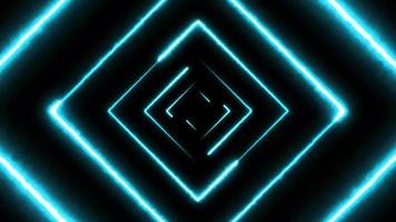 abstrakte digitale Hintergrund Neon Labyrinth nahtlose Schleife video