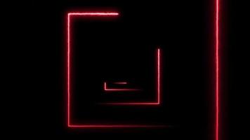 Abstract Digital Background Neon Maze Seamless Loop video