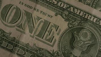 foto rotativa de dinheiro americano (moeda) - dinheiro 465 video